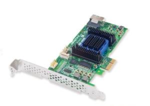 Raid Controller And Hba 6405e - SATA And Sas, 128mb, 4 Port Pci-e x1, Low-profile Md2/ Single