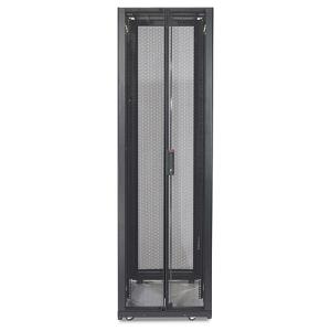 Netshelter Sx 48u 600mmx1200mm Deep Encl W/ Door & No Side Black