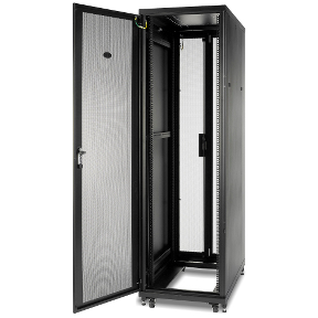 NetShelter SV 42U 800mm Wide x 1200mm Deep Enclosure with Sides Black