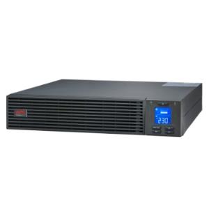 Easy UPS On-Line, 3kVA/2700W, RM 2U, 230V, 6x IEC C13 + 1x IEC C19 outlets, Intelligent Card Slot, LCD, W/ Rail Kit