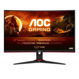 Curved Monitor - C27G2ZE/BK - 27in - 1920x1080 (Full HD) - 0.5ms 240Hz