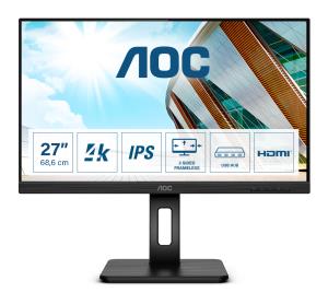 Desktop Monitor - U27P2 - 27in - 3840x2160 (4K UHD) - 4ms IPS