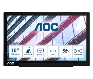 Portable Monitor -  I1601P - 15.6in - 1920x1080 (Full HD) - 5ms IPS - USB Type-C