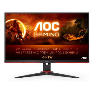 Gaming Monitor - 27G2SAE/BK - 27in- 1920x1080 (Full HD) - Black - 1ms 165Hz