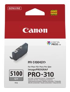 Ink Tank - Pfi-5100gy - Standard Capacity - 14.4ml - Grey