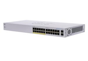 Cbs110 Unmanaged Switch 24-port Ge Partial Poe 2x1g Sfp Shared
