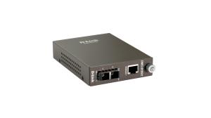 Media Converter Dmc810sce 1000bt To 1000b-lx Fiber Single-mode Sc 10km