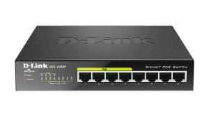 Switch Dgs-1008p/e Giga Express 8-port 10/100/1000mbps L2