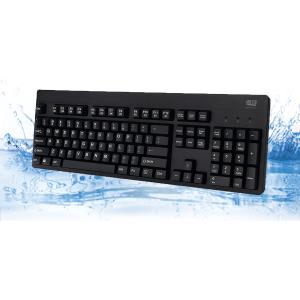 Akb-630ub Adesso Desktop Easytouch. 630ub . Antimicrobial Waterproof Keyboard