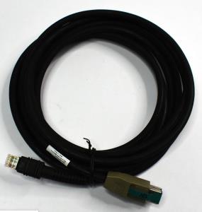 Shielded USB Cable 4.6m 12v Strght Power Plus Connector
