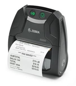 Zq320 - Printer - Mobile - Outdoor - USB / Bluetooth