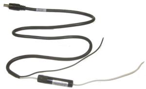 Cable Wire Power Direct - Black With Fuse For Lind 12 - 32v Adapter