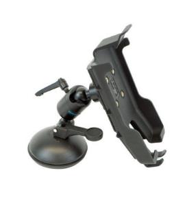 Cradle Tc22 / Tc27 With Rugged Boot With Zirkona Medium Joiner + Suction Cup Mount