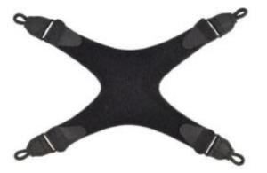 Wt6x Spare Velcro Strap For Wrist Mount Small Heavy Duty