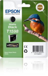 Ink Cartridge -  T1598 Kingfisher - 17ml - Matte Black