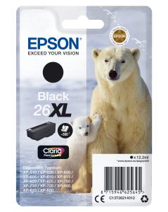 Ink Cartridge - 26xl Polar Bear - 12.2ml - Black