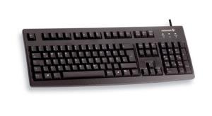 G83-6105 Standard Compact Keyboard - Corded USB - Black - Qwertzu Swiss French