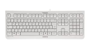 KC 1000 Flat - Keyboard - Corded USB - Light-Grey - Azerty Belgian