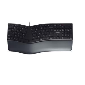 KC 4500 ERGO Keyboard - Corded USB - Black - Qwerty US/Int'l