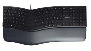 KC 4500 ERGO Keyboard - Corded USB - Black - Qwerty UK