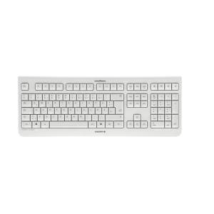 CHERRY KW 3000 Full-Size Keyboard Low-Noise - Wireless - White - Qwertzu German