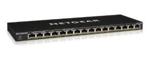 Gs316p Gigabit Unmanaged Switch 16-port Poe+ With Flexpoe 115w