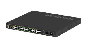 AVB4230UP - M4250-26G4F-PoE++ AV Line Managed Switch 2x1G and 4xSFP, 24x1G Ultra90 PoE++ 1440W