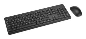 Rechargeable Wireless Keyboard/Mouse - KM270 EQ - Qwerty Pan Nordic