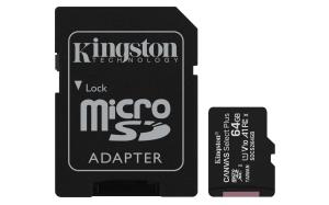 Micro Sdxc Card - Canvas Select Plus - 64GB - A1 C10 2 Pack With Adapter