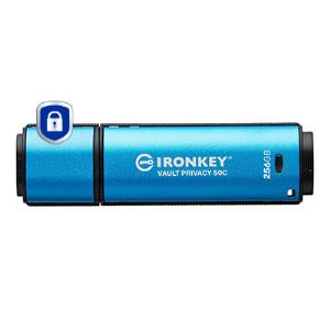 Ironkey Vault P 50c - 256GB USB Stick - USB C - FIPS 197 Xts-aes 256-bit Encryption