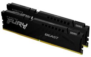 16GB Ddr5 6000mt/s Cl30 DIMM Kit Of 2 Fury Beast Black Xmp