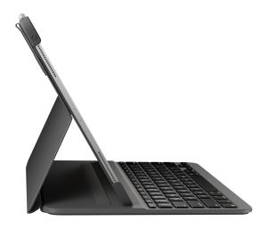 Slim Folio Pro - For iPad Pro 12.9in (3rd & 4th Gen) - Graphite- Qwerty Int''l