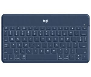 Keys-to-go Bluetooth Keyboard For Apple iPad/iPhone/tv - Classic Blue Qwerty Intnl