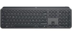 MX Keys Wireless Illuminated Rechargeable Keyboard Graphite Qwertz Deu