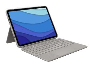 Combo Touch - Sand for iPad Pro 11in (1st, 2nd, 3rd gen) - Qwerty UK