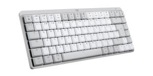 MX Mechanical Mini for Mac Minimalist Wireless Illuminated Performance Keyboard Pale Gray - US Inte - Qwerty