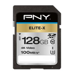 Micro Sd Elite-x Hc 128GB Sdhc Class 10 Uhs-i U3 100 Mb/s (p-sd128u3100ex-ge)