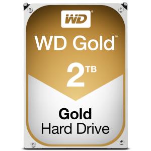 Hard Drive - WD Gold WD2005FBYZ - 2TB - SATA 6Gb/s - 3.5in - 7200rpm - 128MB Buffer