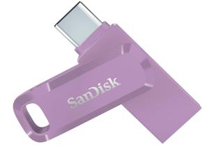 SanDisk Ultra Dual Drive Go - 64GB USB Stick - USB-C / USB-A - Purple