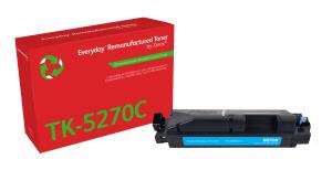 Everyday Remanufactured Compatible Toner Cartridge - Kyocera TK-5270C - Standard Yield - 6000 Pages - Cyan