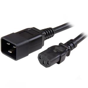 Power Cord Iec 320 C13 To Iec 320 C20 - 125v At 15a 0.91m