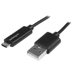 Micro-USB Cable With LED Charging Light - M/m - 1m