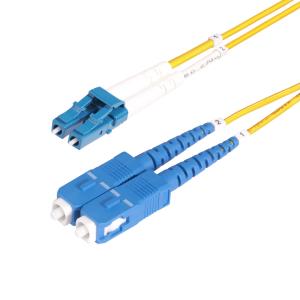 Fiber Optic Cable - Lc/sc Single Mode Os2/upc/duplex/lszh - 30m