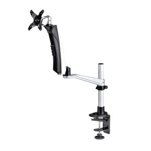 Monitor Desk Mount - 27/30in Screen C-clamp/grommet