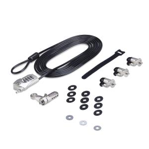 Computer  Peripheral Lock Kit Laptop/desktop 9.8ft Cable