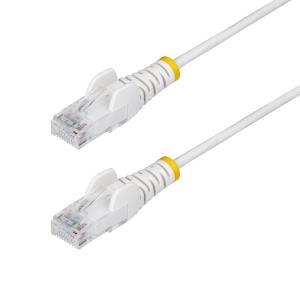 Patch Cable - CAT6 - Utp - Snagless - 2m White Slim