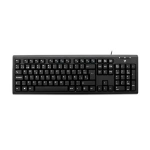 Keyboard Multimedia Ku200u USB Spanish Layout Ps2 Adapter