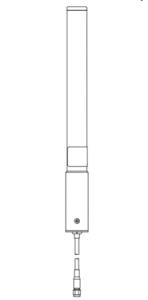 Environment: Indoor Rated Type: Dipole Gain: 3.3dbi 2.4GHz Connector: Rp-sma (m)