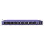 V400 Series 48 10/100/1000BASE-T, 4 1000/10GBaseX unpopulated SFP+ ports, fixed power supply and fan