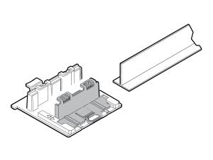 Drop Ceiling Multi-T Rail Bracket. Accommodates 9/16in, 15/16in and 1.5in wide T-bars
